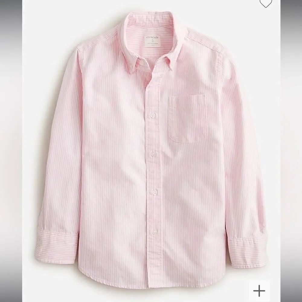 Crewcuts Kids' oxford shirt in stripe
